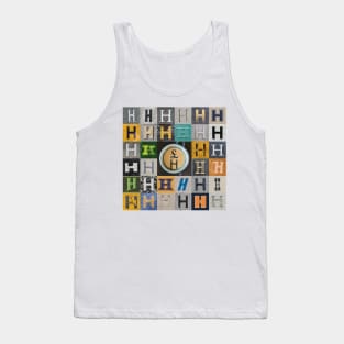 Nick's Type Art: H Tank Top